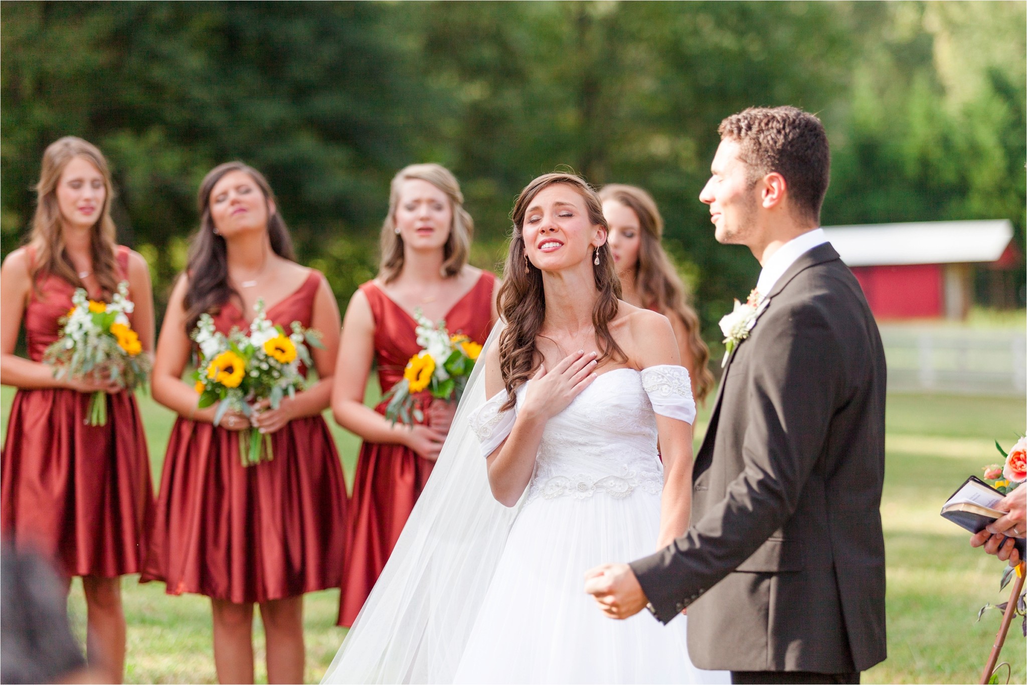 The Ruins at Kellum Valley Farm Wedding Photographer 