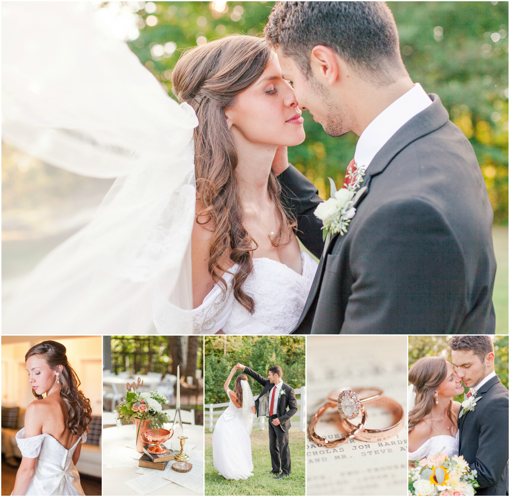 The Ruins at Kellum Valley Farm Wedding Photographer 