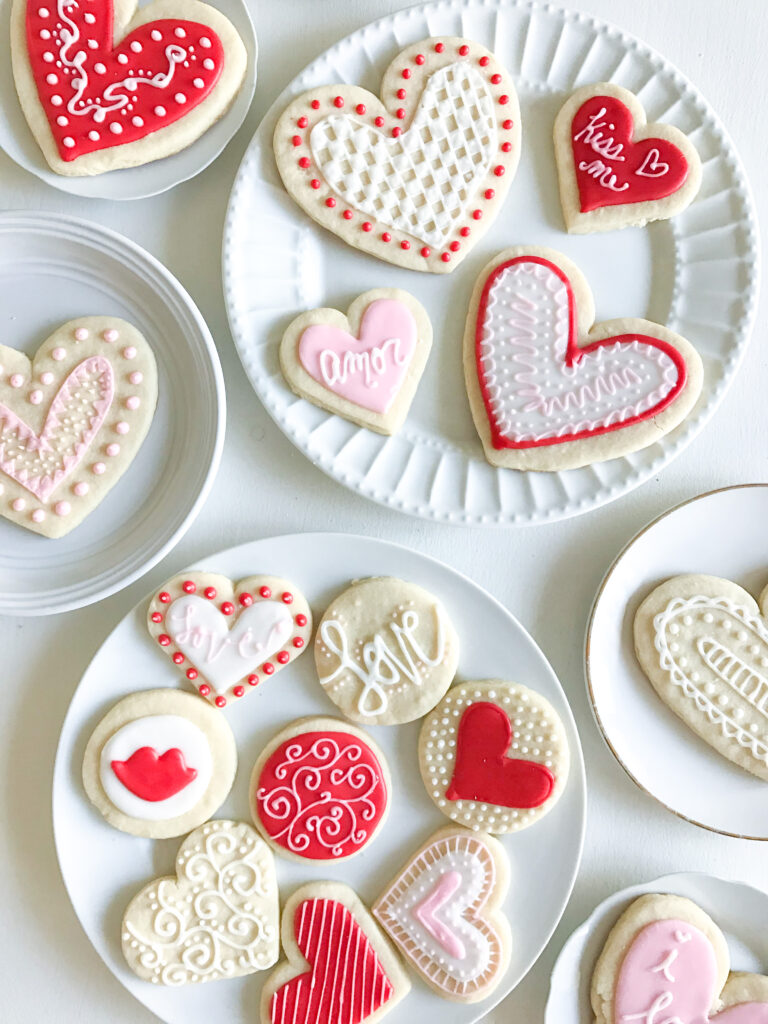 The BEST Sugar Cookie Recipe | Valentines Day Sugar Cookies - Anna ...