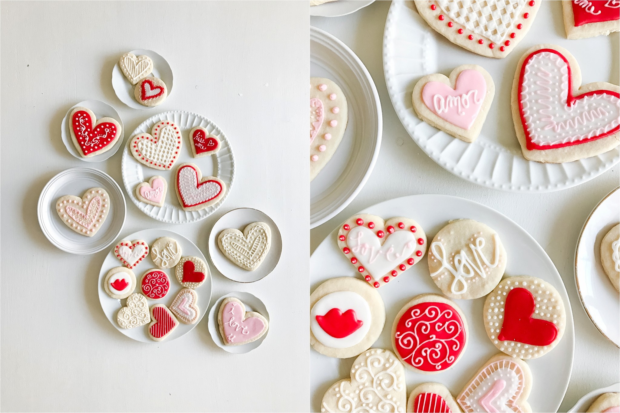 ✨ AESTHETIC 🌹 VALENTINE'S DAY 🌹 COOKIES 🍪😍