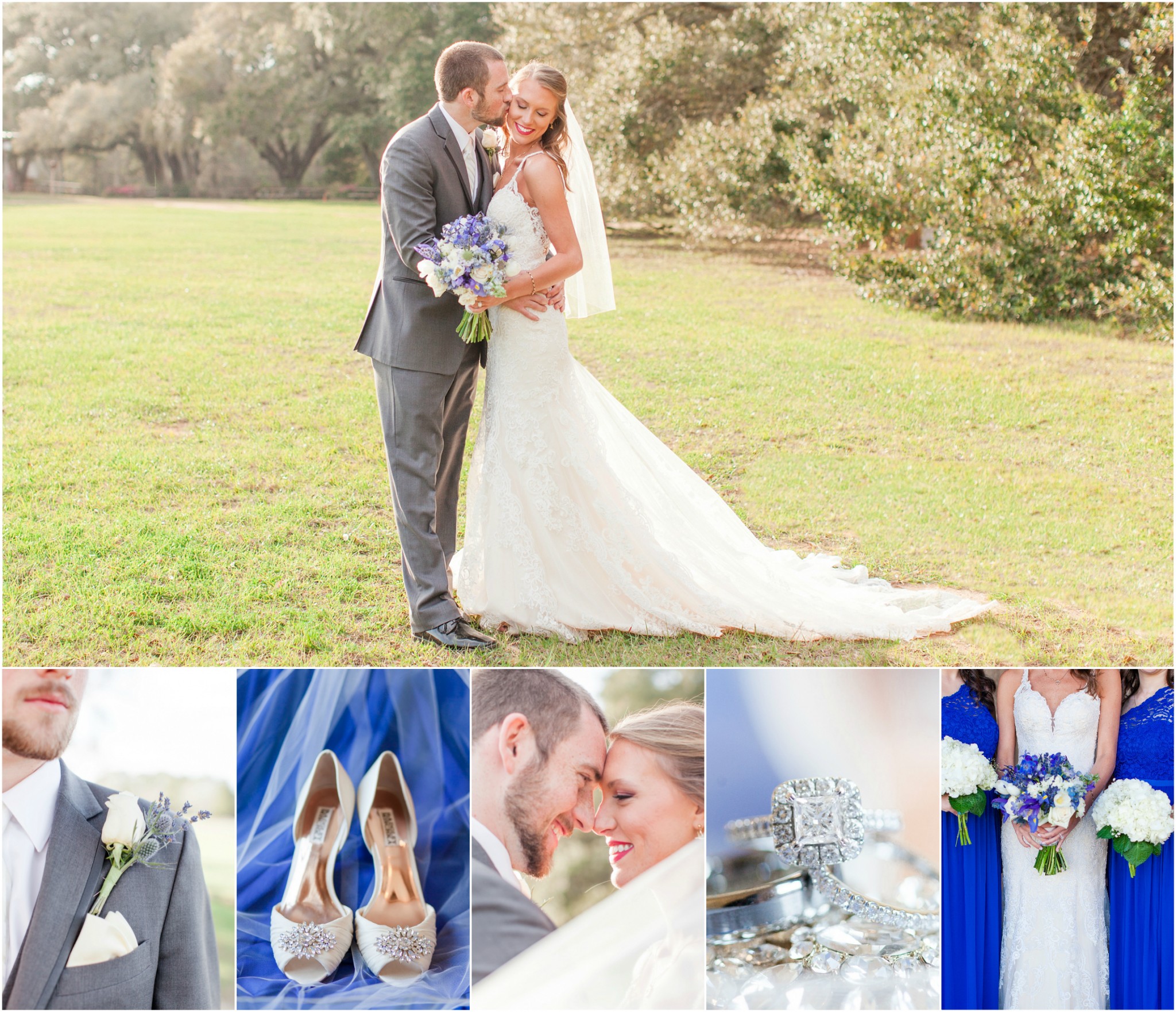 Justin and Leah's Oak Hollow Farm wedding in Fairhope AL