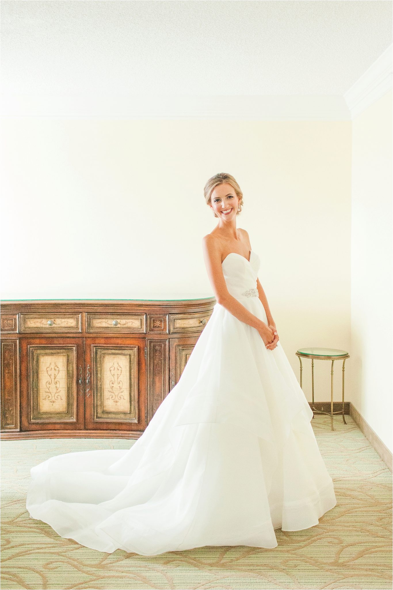 Classy Light Blue Wedding-Point Clear, Alabama Wedding Photographer-Wedding dress-Wedding gown-Bridal shoot