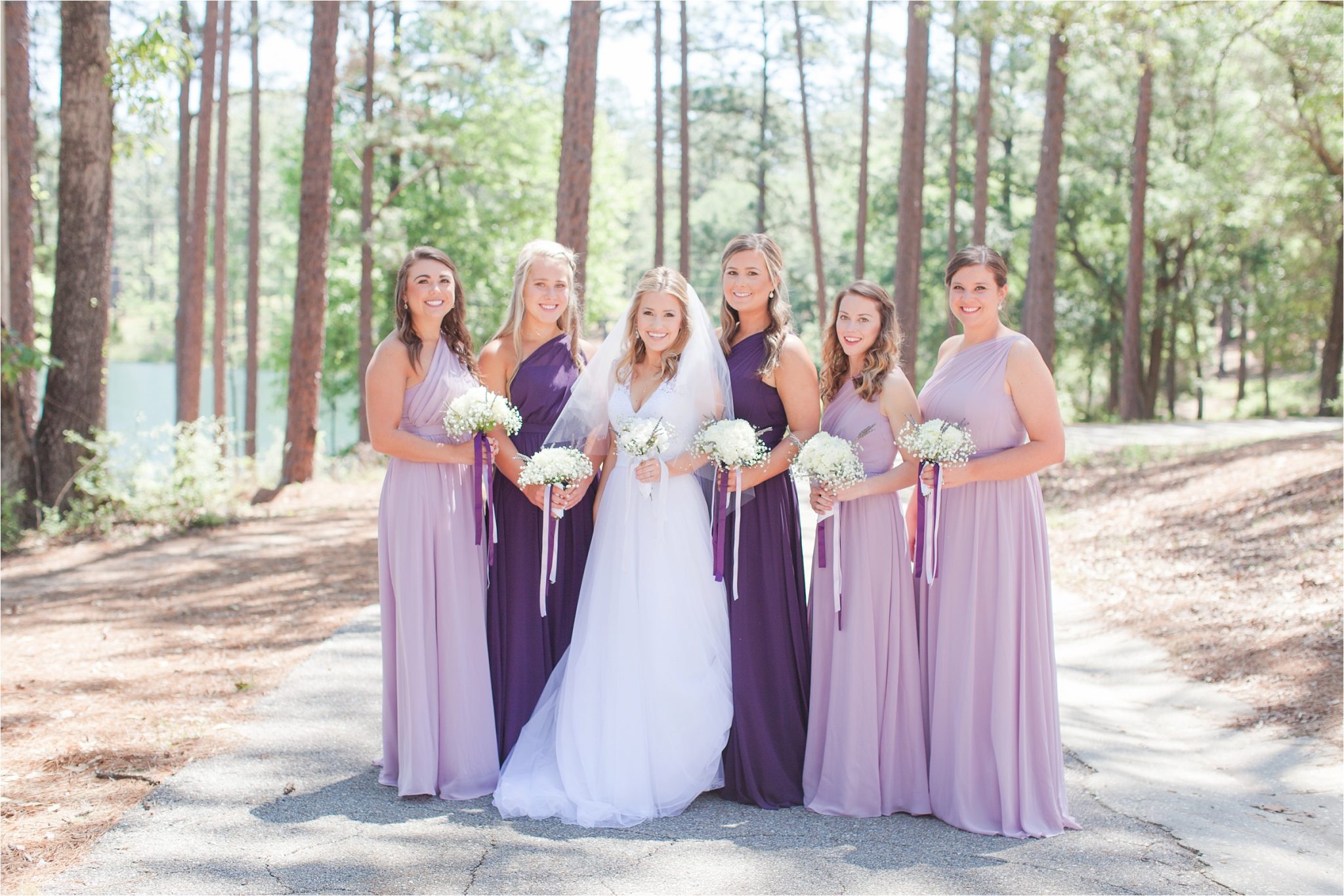 lavender Wedding in the country