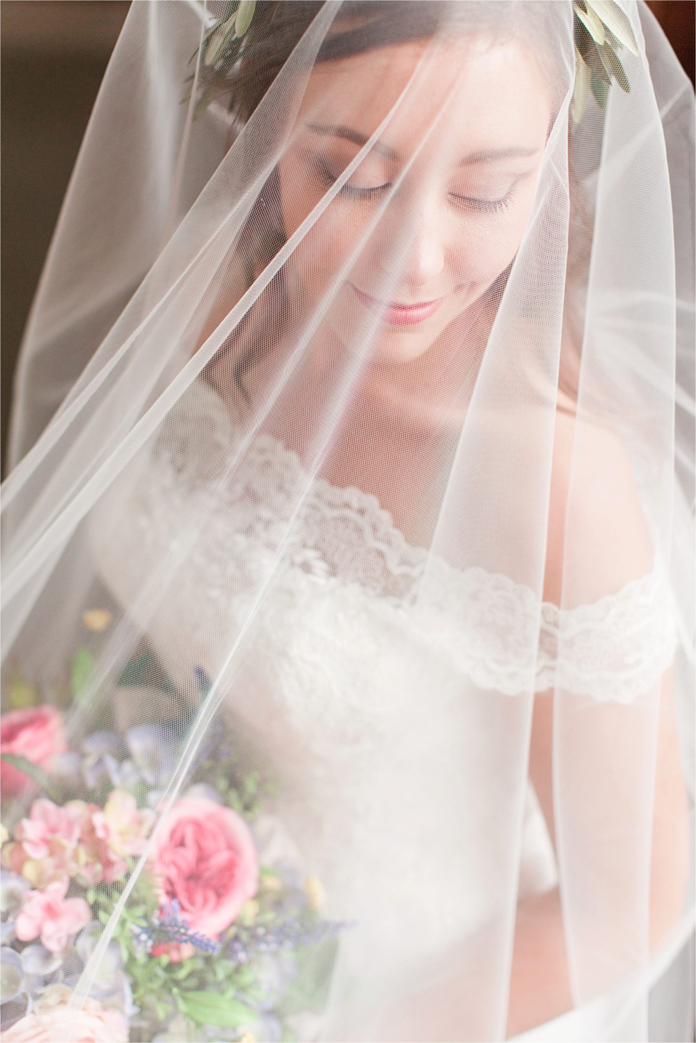 Bridal Portrait Session at Spring Hill College