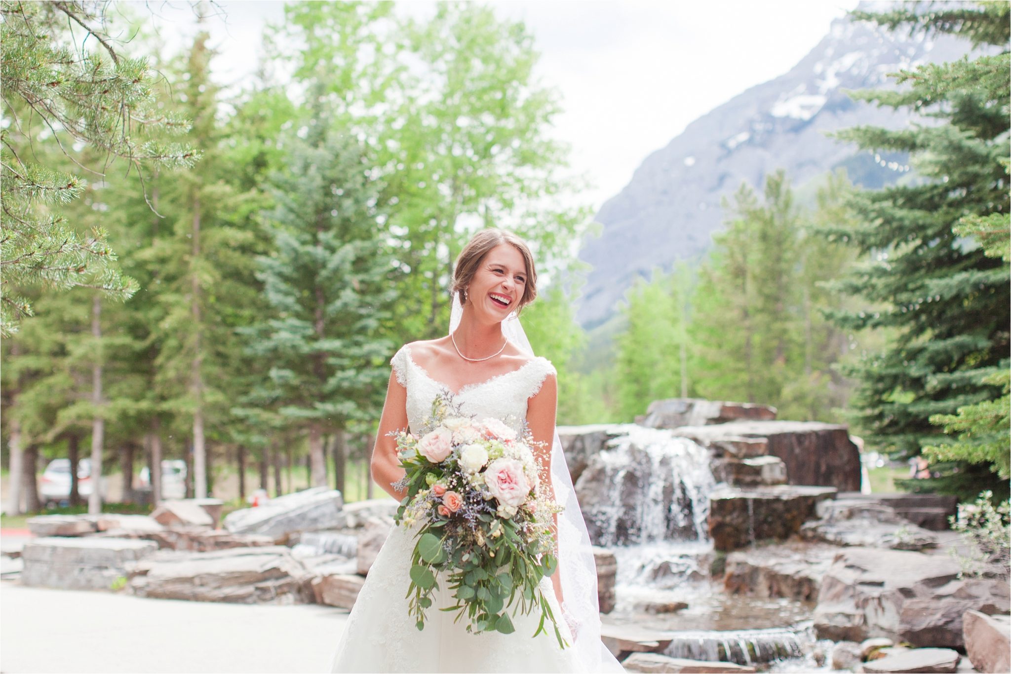 Kananaskis Canada Wedding at the Delta Lodge-Kaitlin & Ricky-Alabama wedding photographer-Lodge wedding-Bridal photography-Outside bridal shoot-Bridal bouquet-Mountain wedding-Canada wedding-Canada wedding photographer 