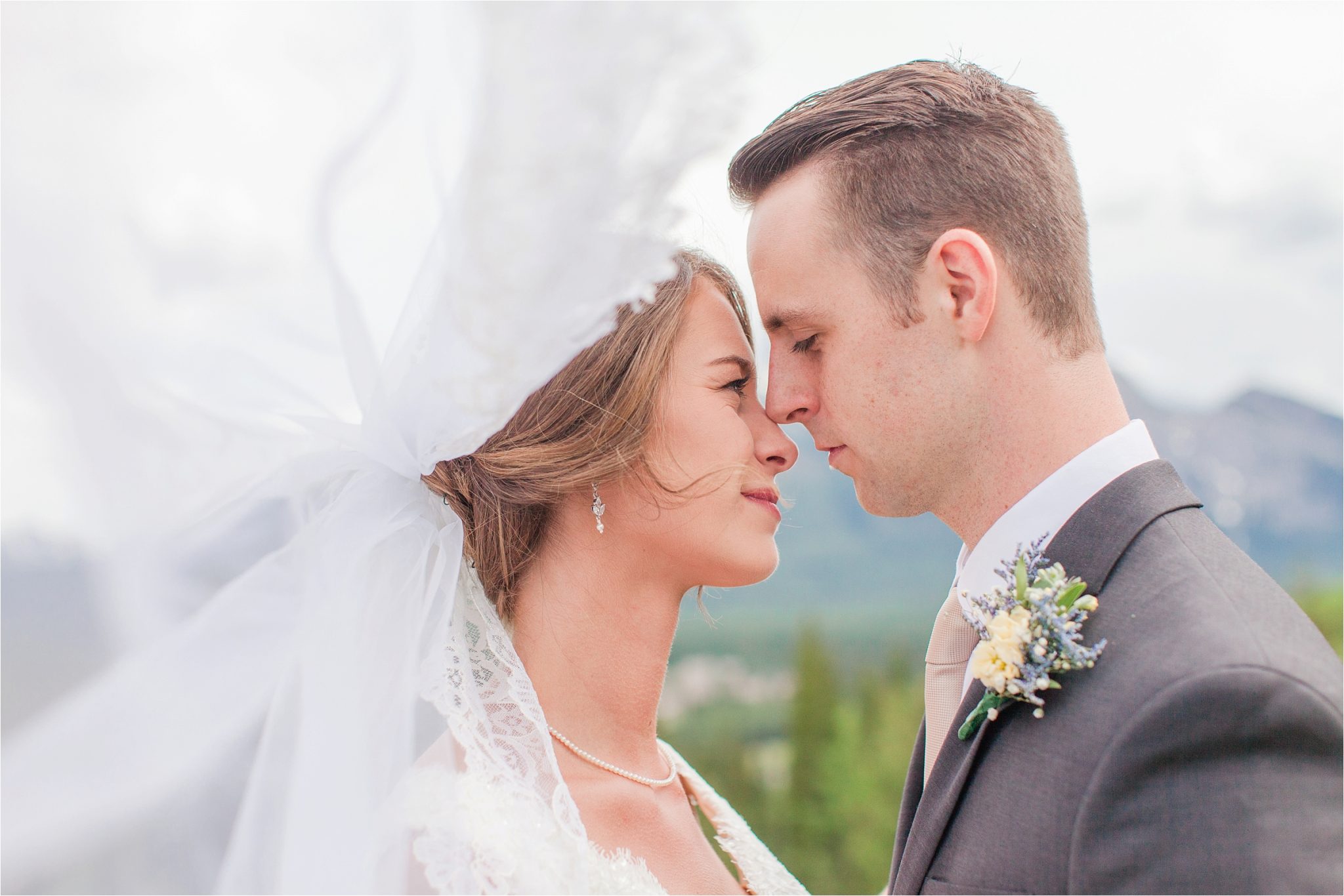 Kananaskis Canada Wedding at the Delta Lodge-Kaitlin & Ricky-Alabama wedding photographer-Lodge wedding-Bridal photography-Outside bridal shoot-Mountain wedding-Mountain wedding-Canada wedding photographer-Bride and groom