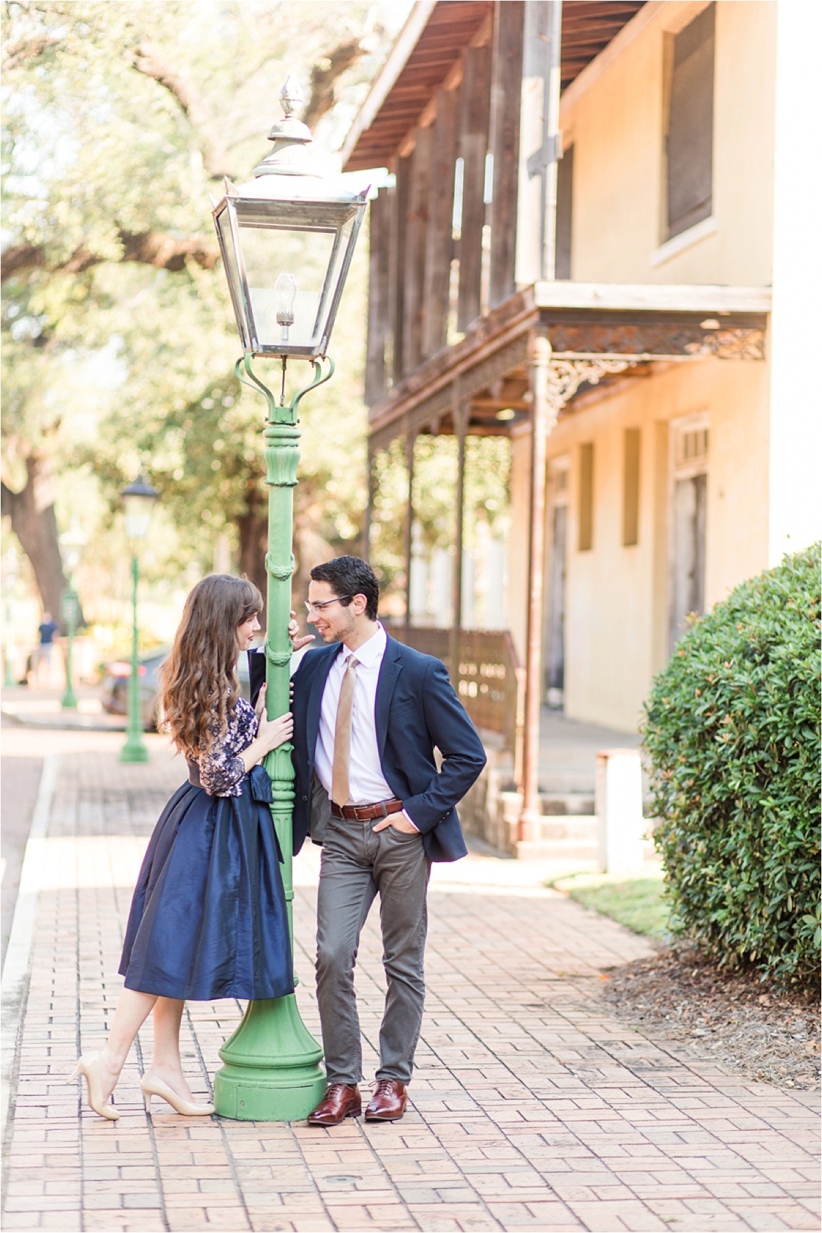 Fort Conde Inn Anniversary Session-Nick + Nicole-Engagement shoot-Alabama engagement-Alabama photographer