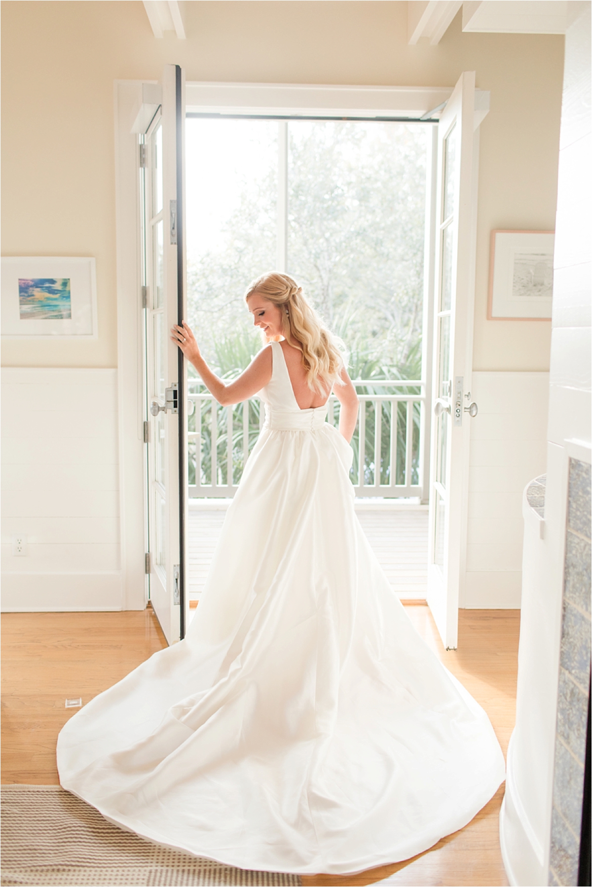 Seaside Florida Bridal Portrait Photographer-Catherine Carter-Florida bride-Beach Bridal Shoot-Alabama photographer-Sunset bridal shoot-Wedding dress