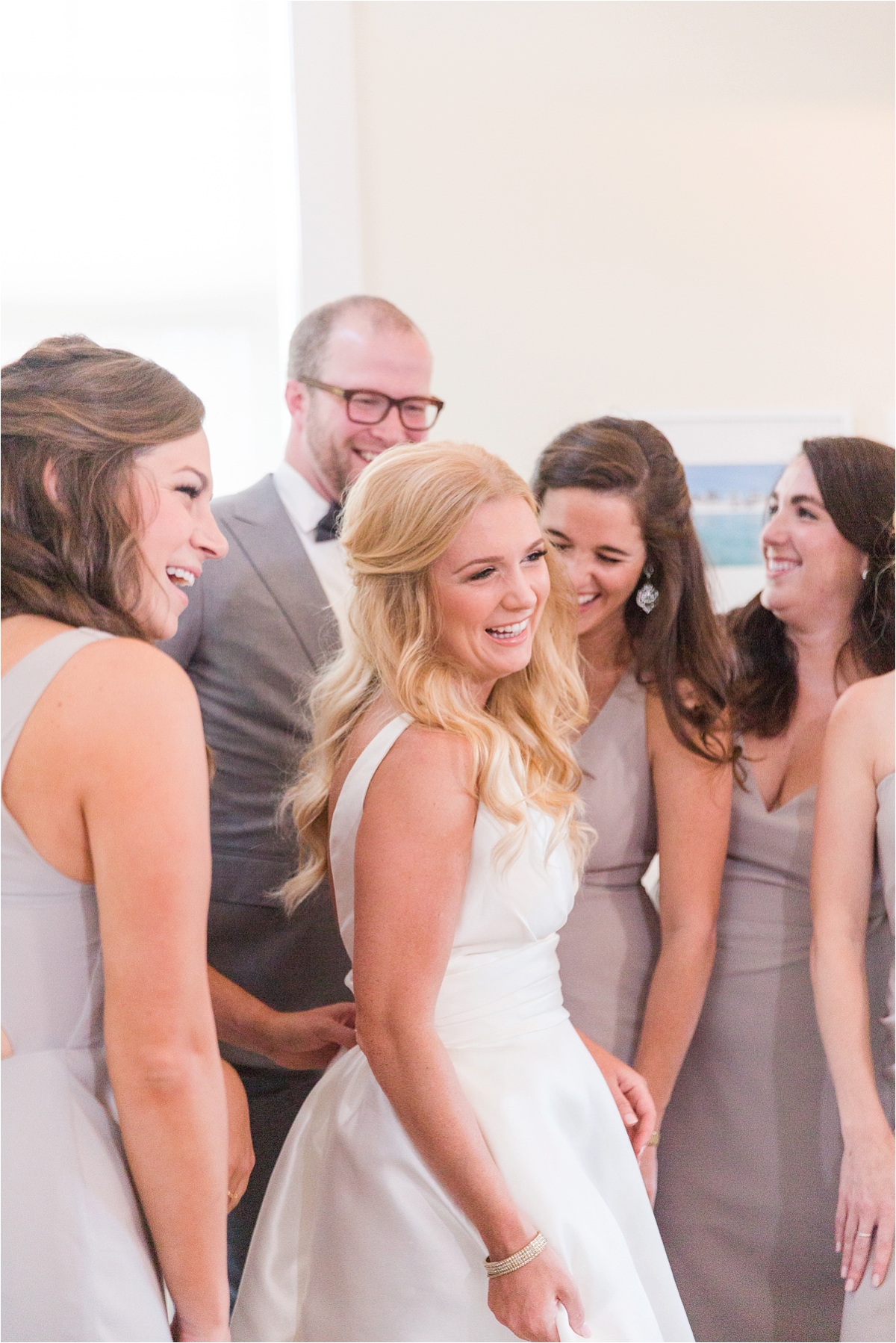 Seaside Florida Wedding Photographer-Catherine Carter + Brian-Bridal party-Wedding dress-Alabama photographer-Mom and daughter