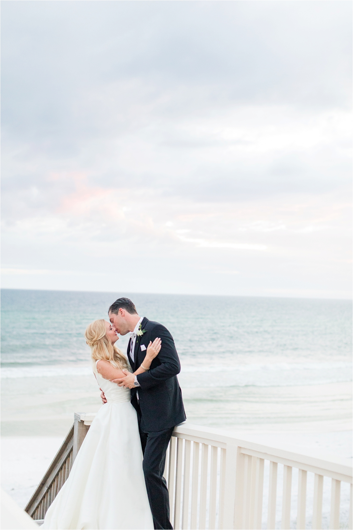 Seaside Florida Wedding Photographer-Catherine Carter + Brian-Alabama photographer-Beach wedding-Bride and Groom