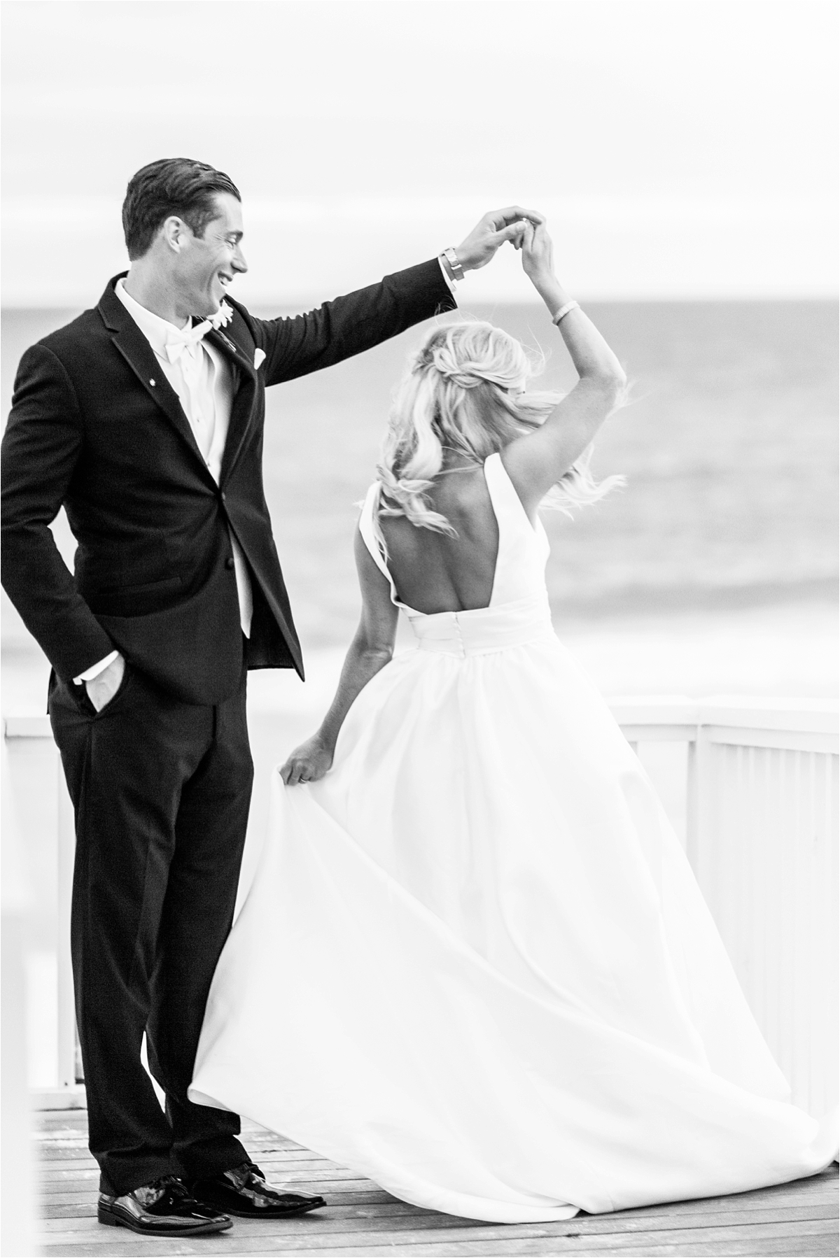 Seaside Florida Wedding Photographer-Catherine Carter + Brian-Alabama photographer-Beach wedding-Bride and Groom