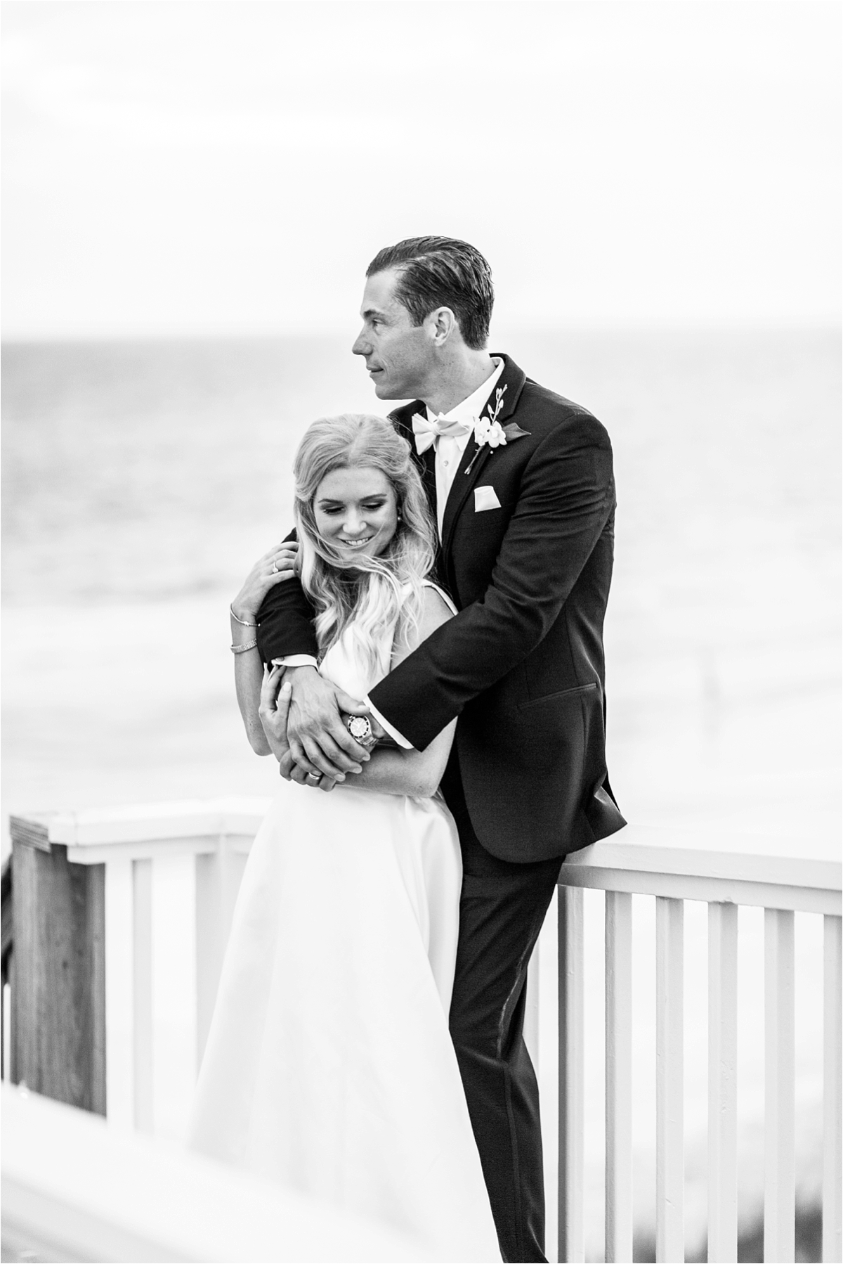 Seaside Florida Wedding Photographer-Catherine Carter + Brian-Alabama photographer-Beach wedding-Bride and Groom