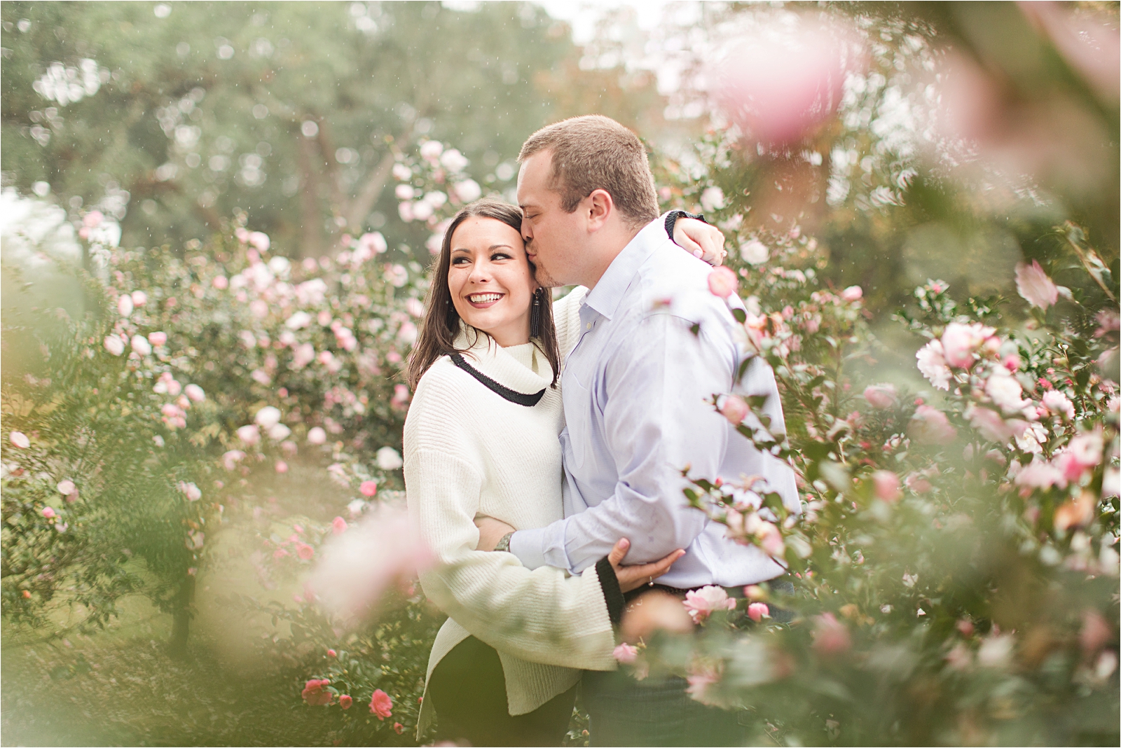 Autumn Engagement Session in the Rain | Courtney + Ben