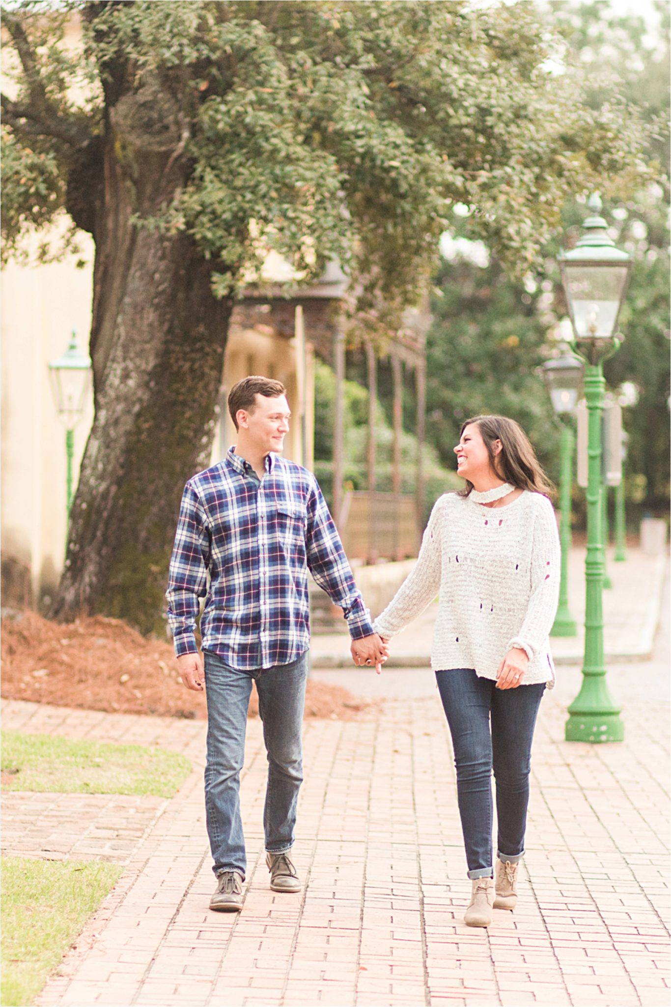 Mobile Alabama Photographer-Engagement Session-Josi + J.R.-Fall Engagement Session-Couple shoot-Candid-Forte Conde-Forte Conde Photoshoot