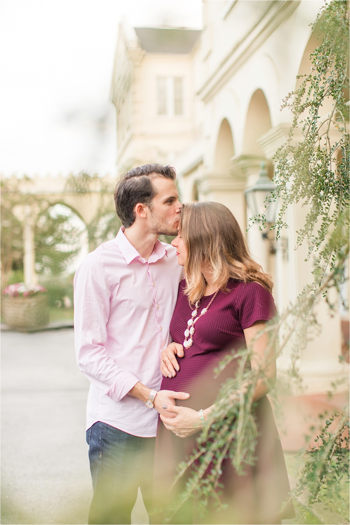 Mobile Alabama Maternity Session-Magan + Kyle-Maternity Photoshoot-Fall couple shoot-Autumn couple shoot-Alabama photographer