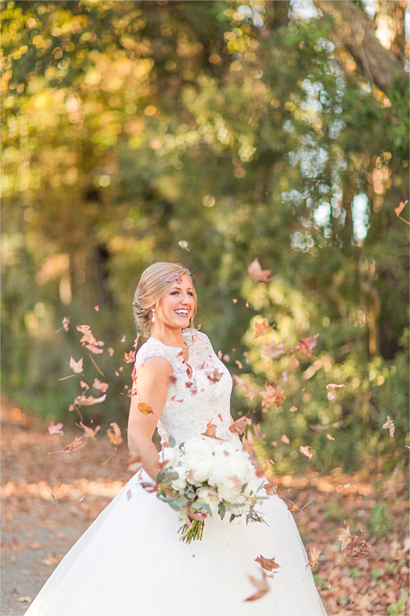 St Francis at the Point Bridal Portraits-Mary Catherine-Alabama photographer-Bridal Shoot-Wedding Dress-Autumn bridal shoot