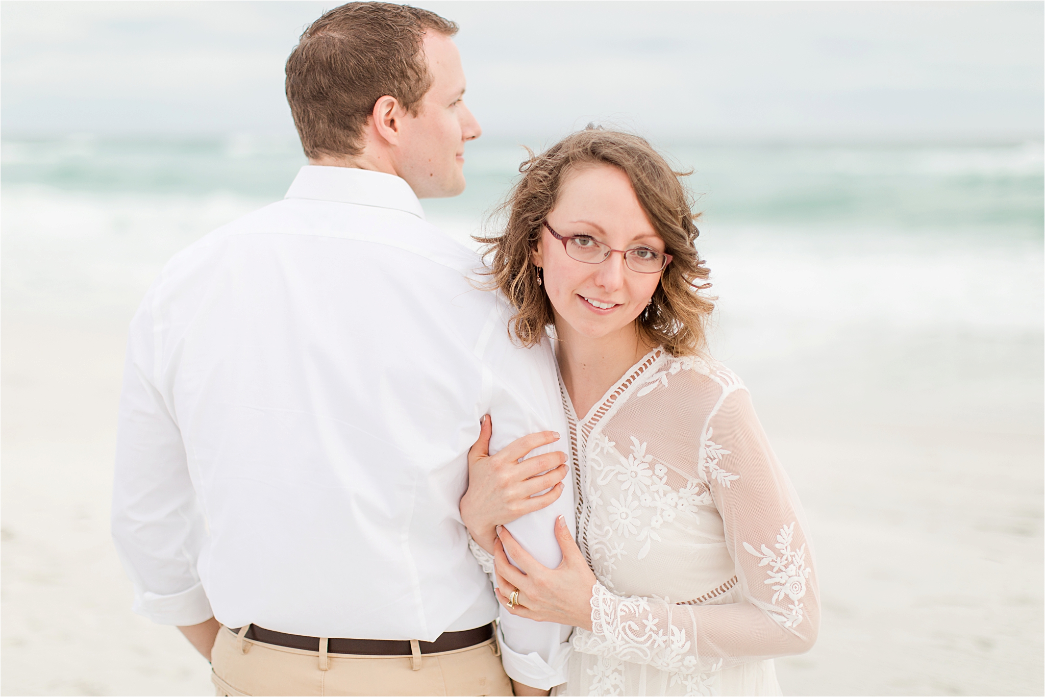 Romantic Pensacola Beach Photos at Sunset | Neil + Steph