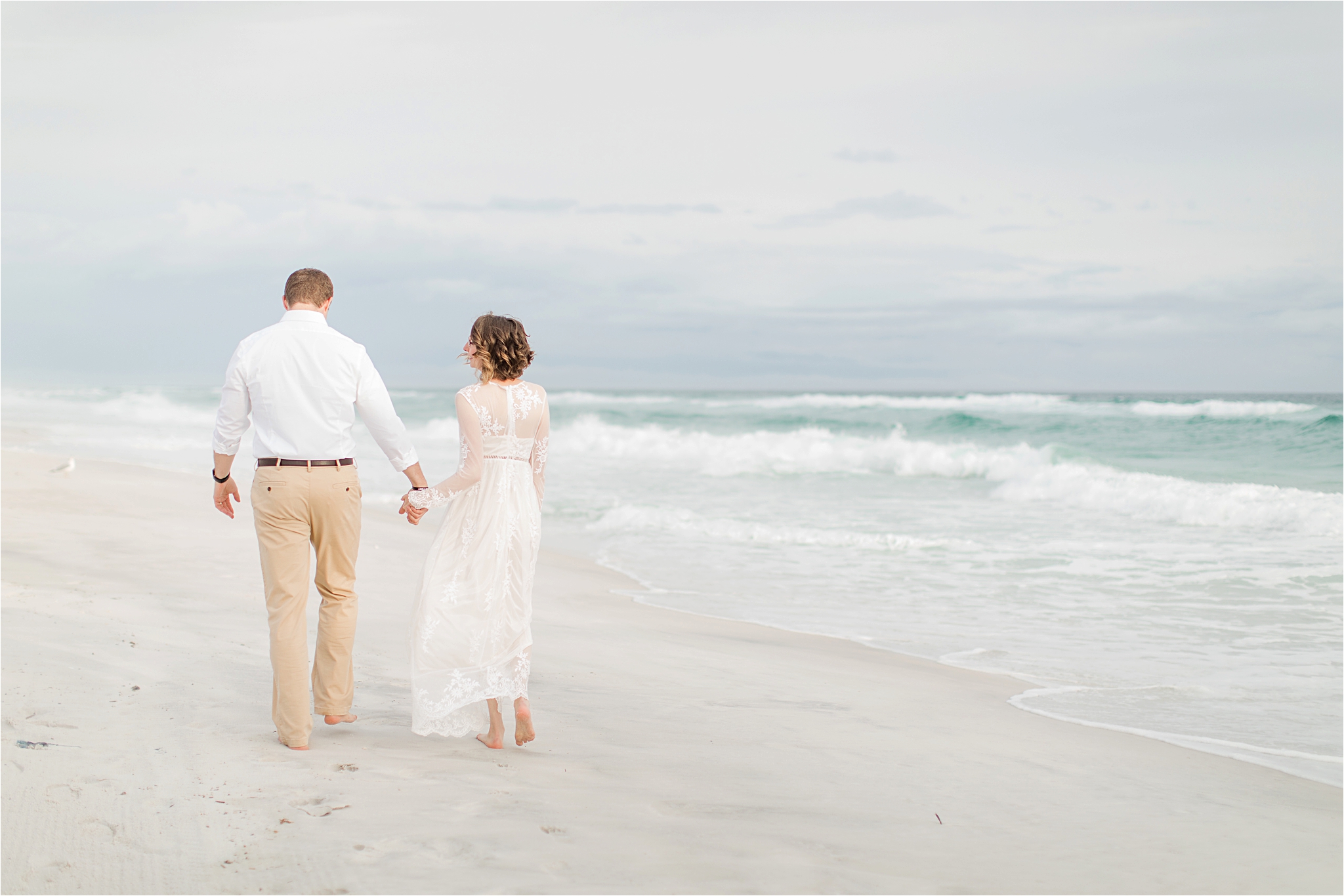 Romantic Pensacola Beach Photos at Sunset | Neil + Steph