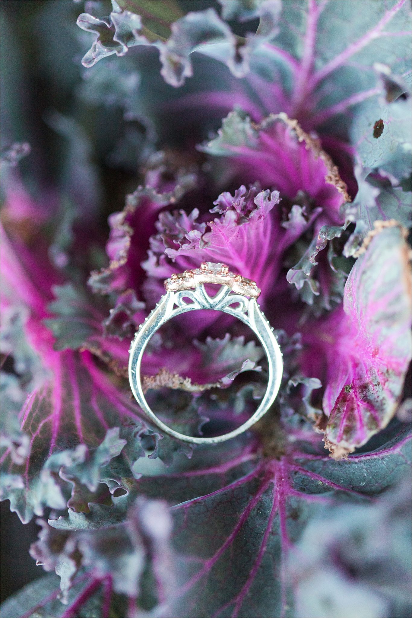 engagement-side-detail-ornate-ring-mixed-metal-triple-halo-three-stone-3-Alabama-wedding-photographer