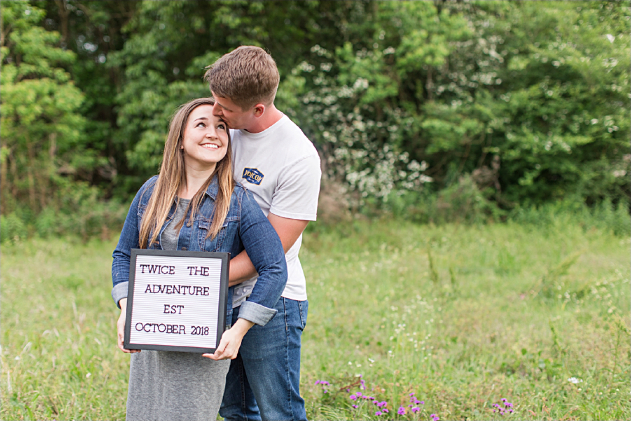 Twin babies-baby announcement-sonogram twins-twin announcement-photoshoot-Alabama Photographer