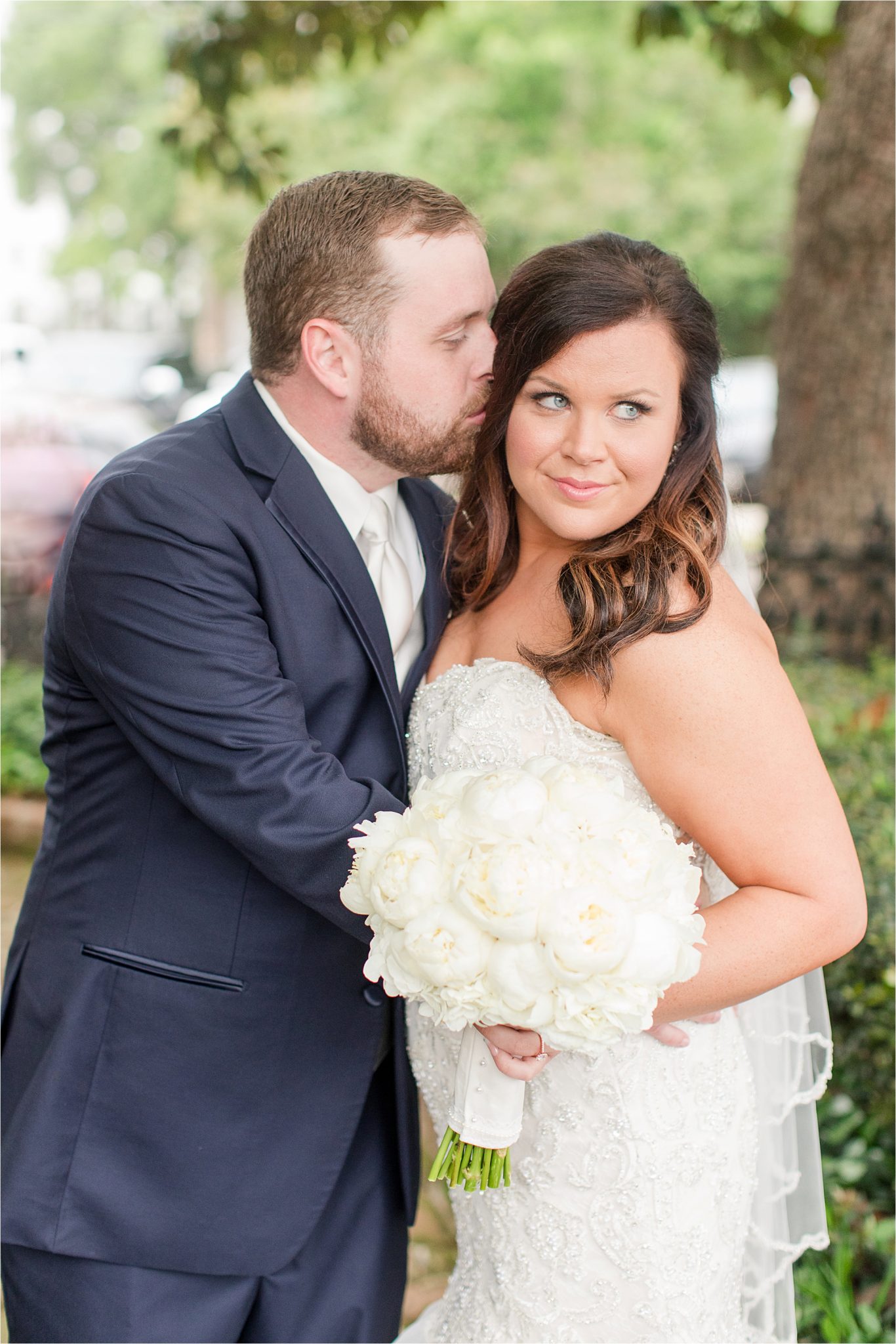 Ezell House Historic Downtown Mobile-Alabama Wedding-bride and groom-wedding couple portraits