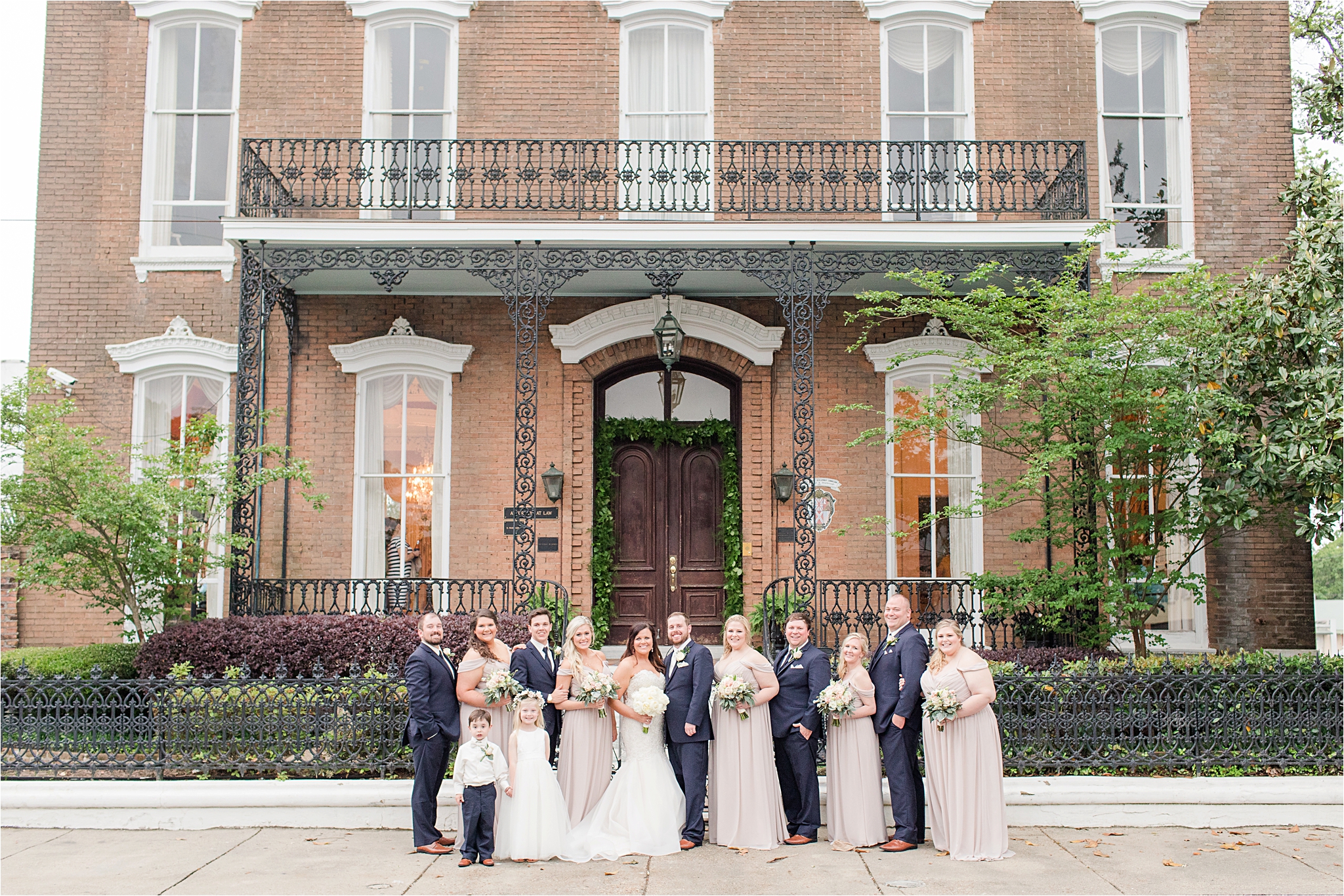 Ezell House Historic Downtown Mobile Alabama Wedding Corrie