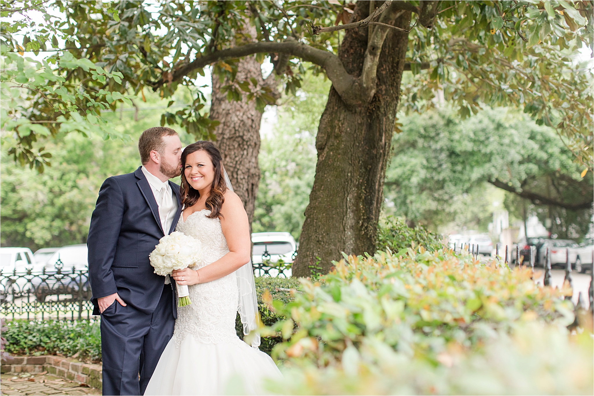 Ezell House Historic Downtown Mobile, Alabama Wedding 