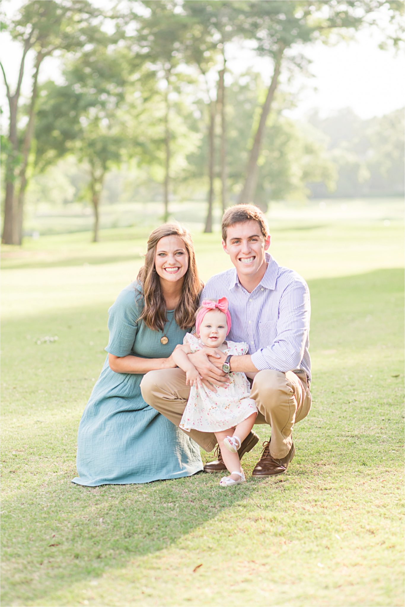 Mobile Alabama Family Photographer-family of three-family portraits-cute family portrait ideas