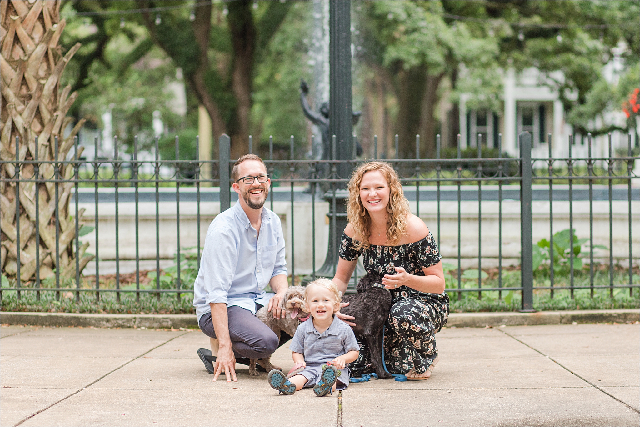 Washington Square Park Family Photography | The Taulbee Family