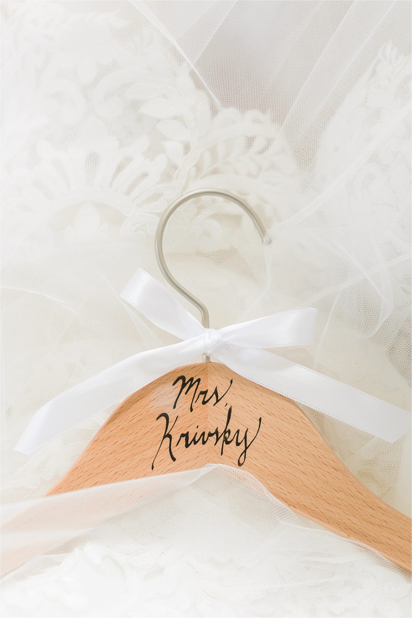 Hedge Farm Wedding | Alabama Wedding Photographer | Barn Wedding | Details | Wedding Dress Hanger