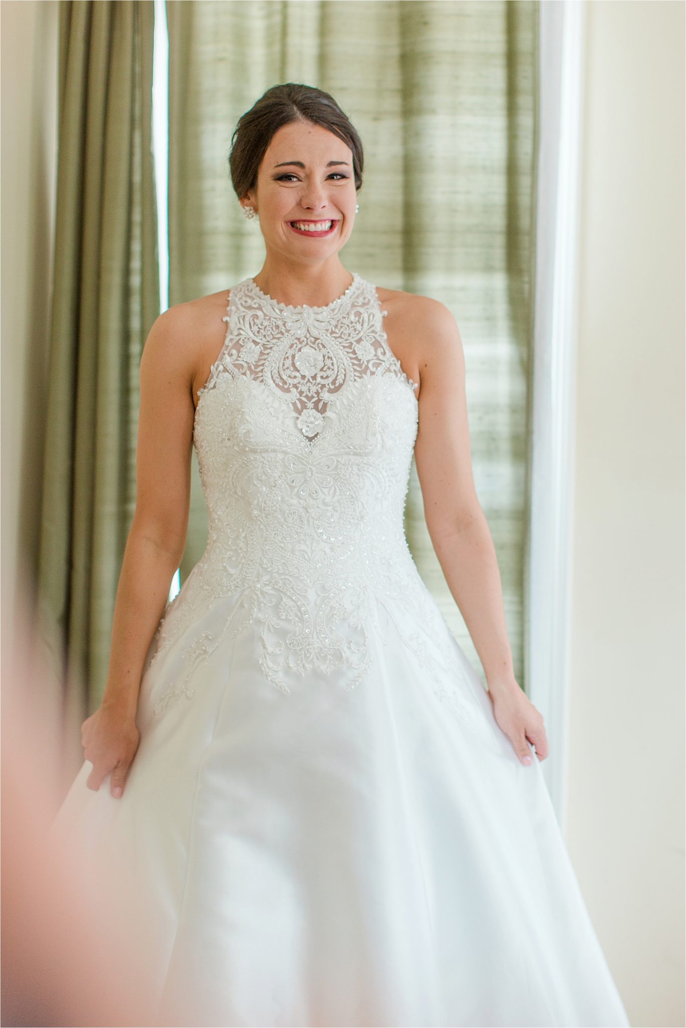 Sonnet House, Birmingham Alabama Wedding Photographer, Bridal portrait, Wedding dress reveal 