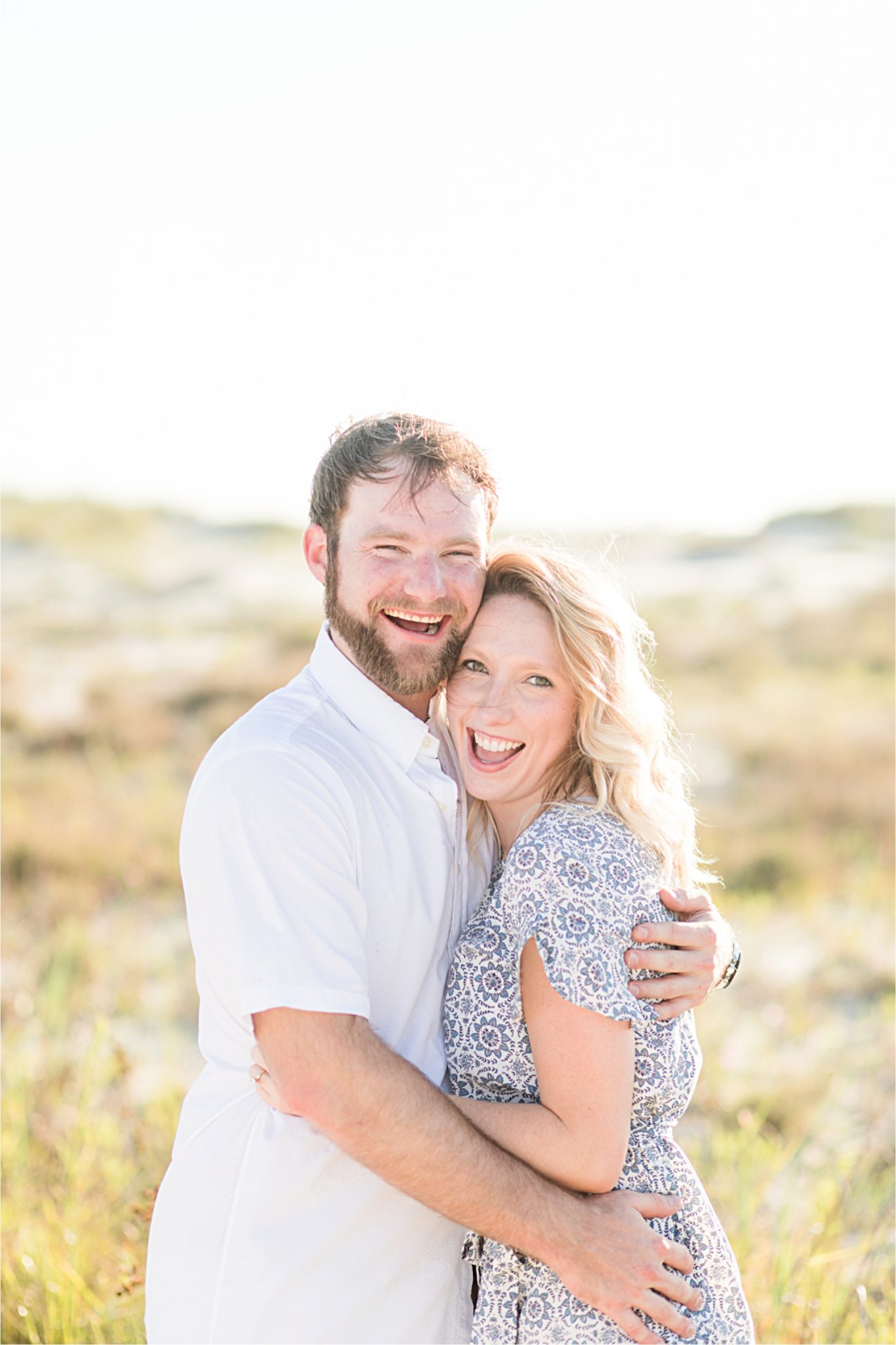 Beach engagement photos, Daulphin Island, Mobile wedding photographer, Candid couples, Romantic engagement shoot inspiration, whimsical engagement shoot