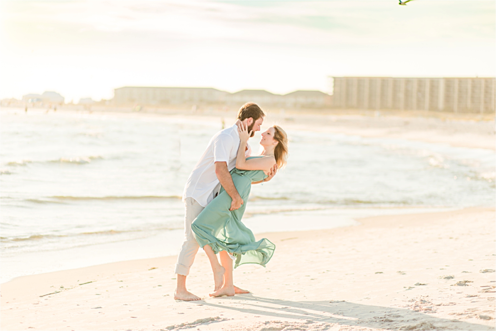 Romantic Dauphin Island Engagement Photos | Chase & Lorin