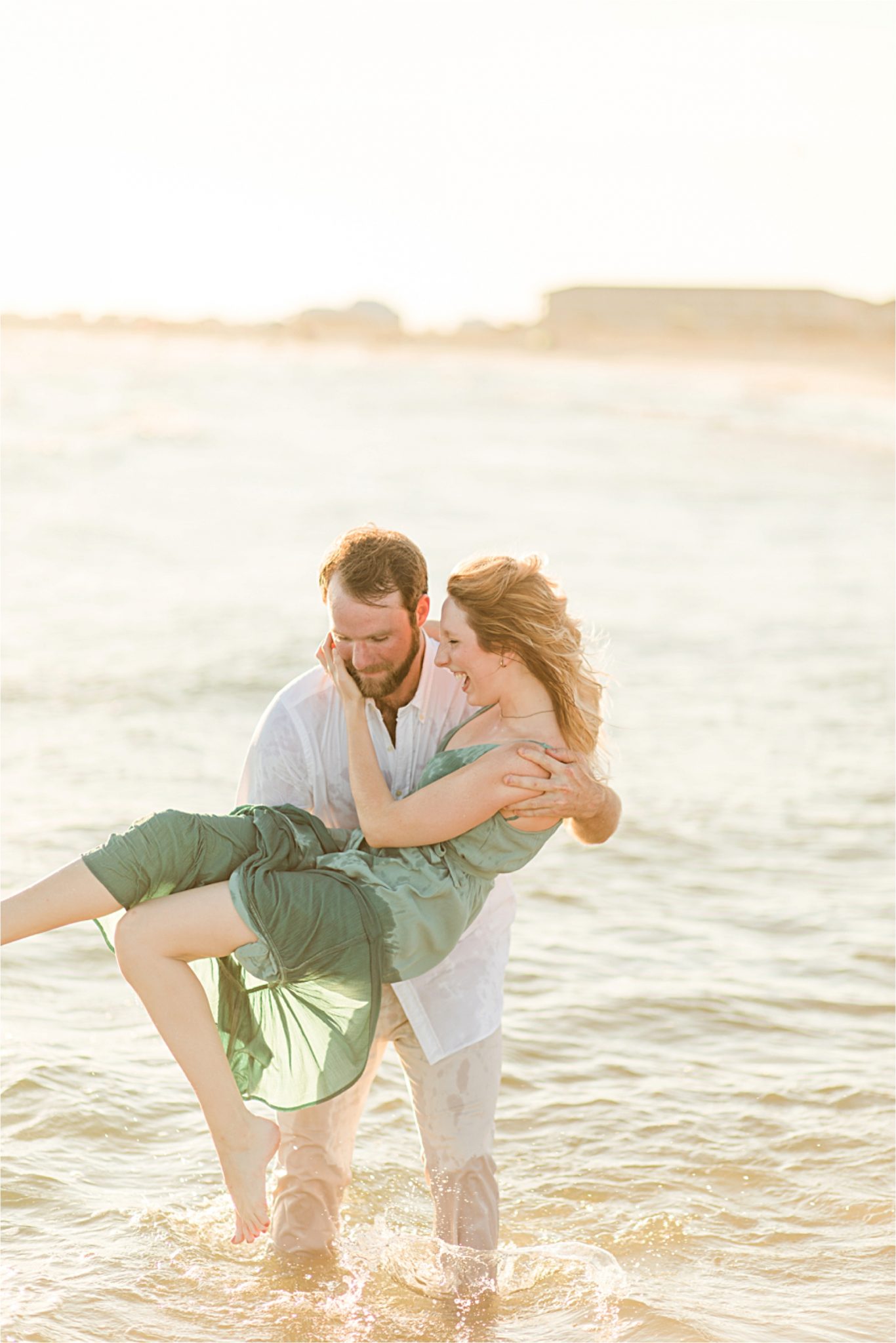 Beach engagement photos, Daulphin Island, Mobile wedding photographer, Candid couples, Romantic engagement shoot inspiration, whimsical engagement shoot