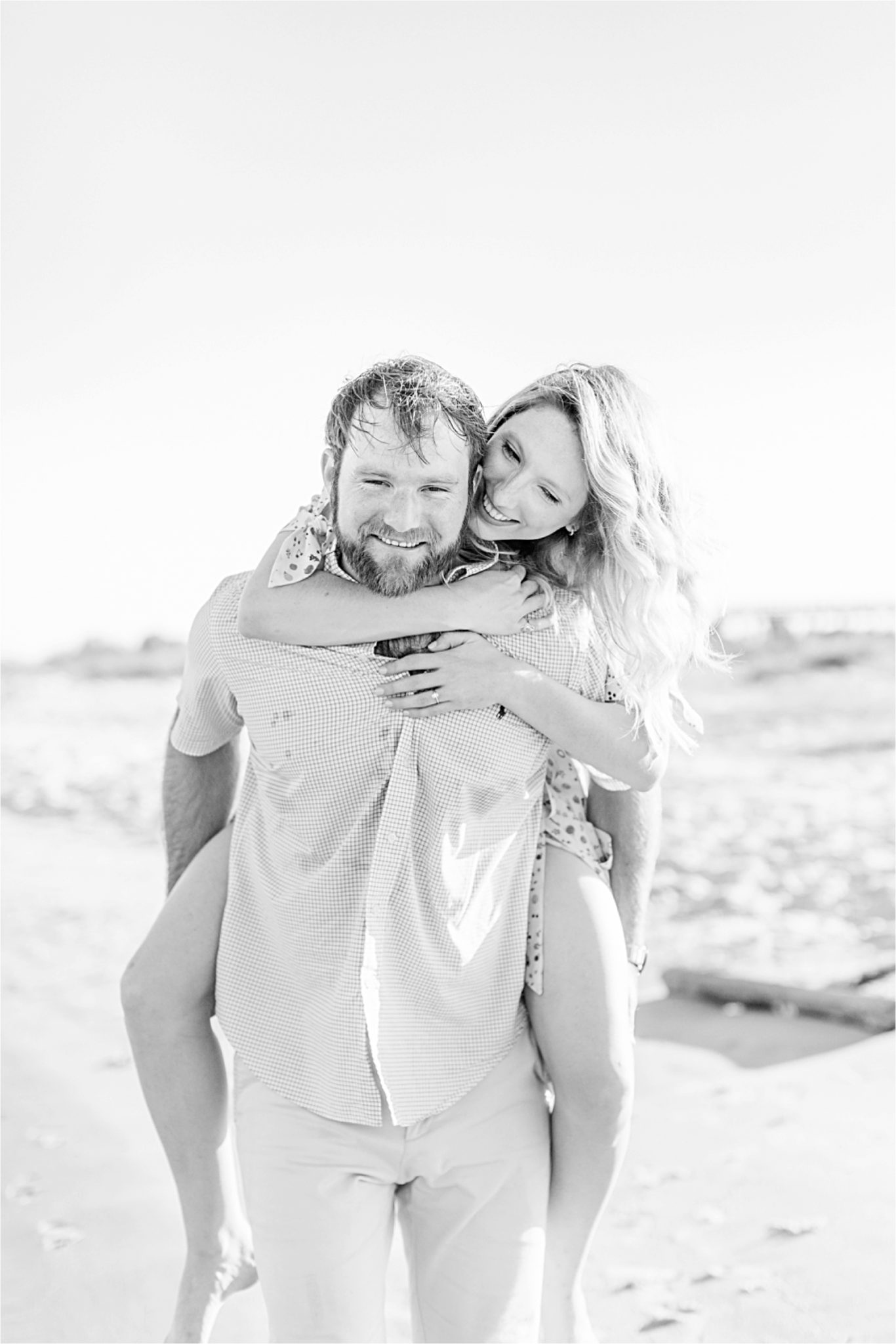 Beach engagement photos, Daulphin Island, Mobile wedding photographer, Candid couples, Romantic engagement shoot inspiration