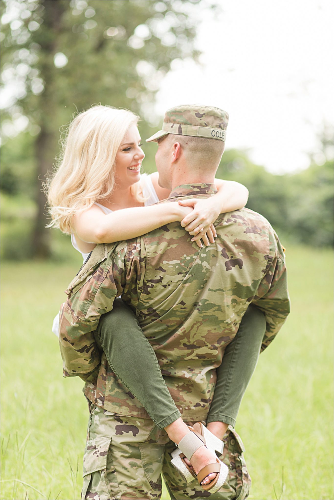 Laurel Mississippi, Brett & Sarah, Romantic Military Engagement, Mobile Alabama Photographer, Engagement Shoot Inspiration