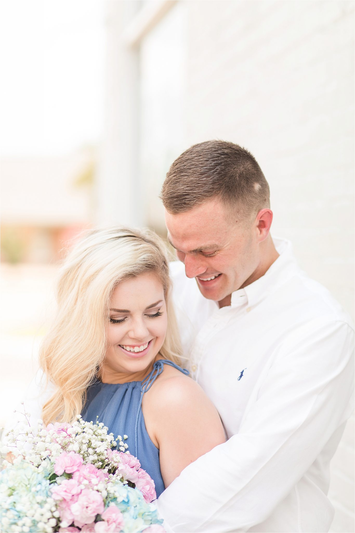 Laurel Mississippi, Brett & Sarah, Romantic Military Engagement, Mobile Alabama Photographer, Engagement Shoot Inspiration, Blue Themed Engagement