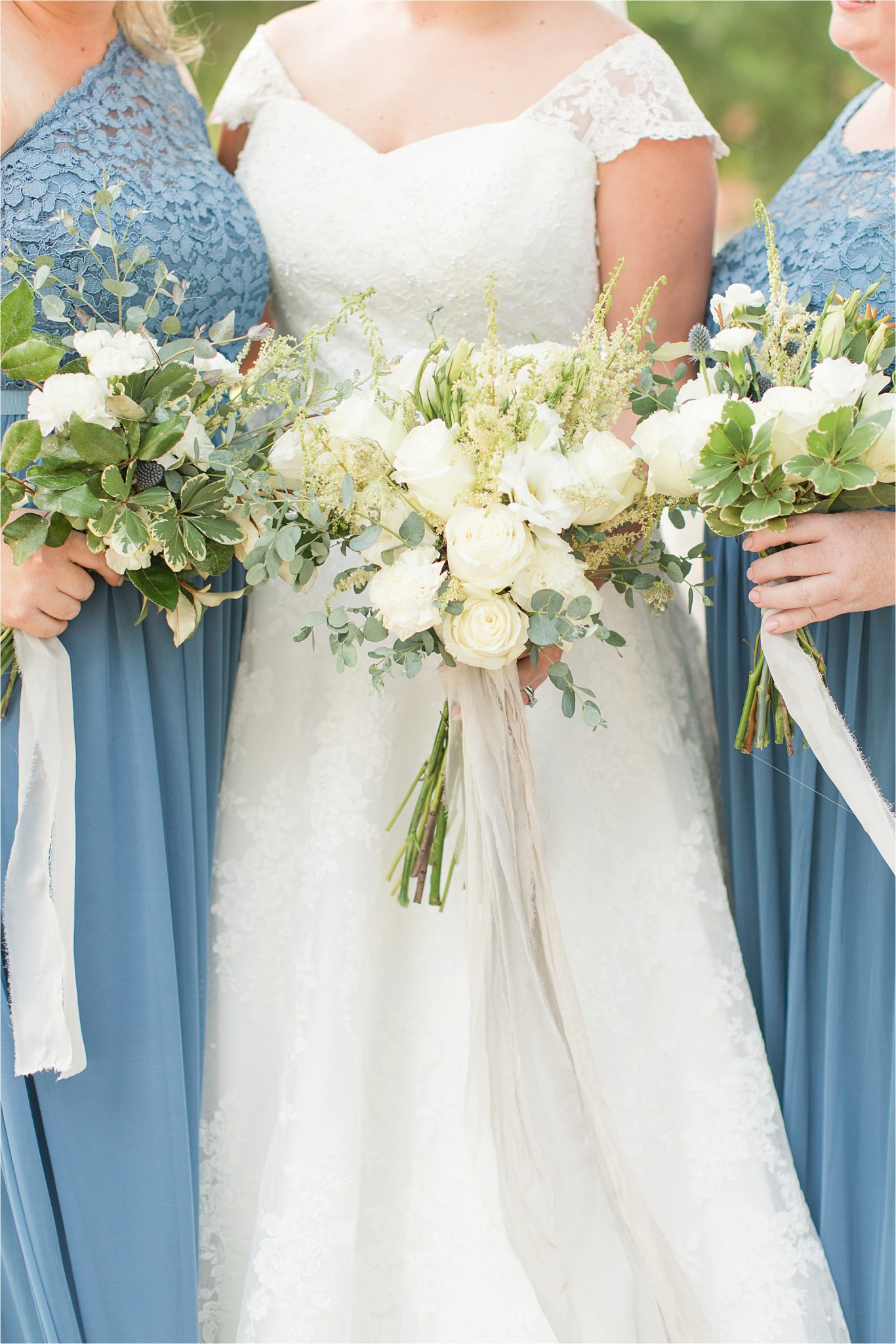 Pastel Themed Wedding-The Chapel at the Waters-Montgomery Alabama Photographer-Miles & Meredyth-Blue Themed Wedding-Blue Bridesmaids Dresses-Wedding Dress