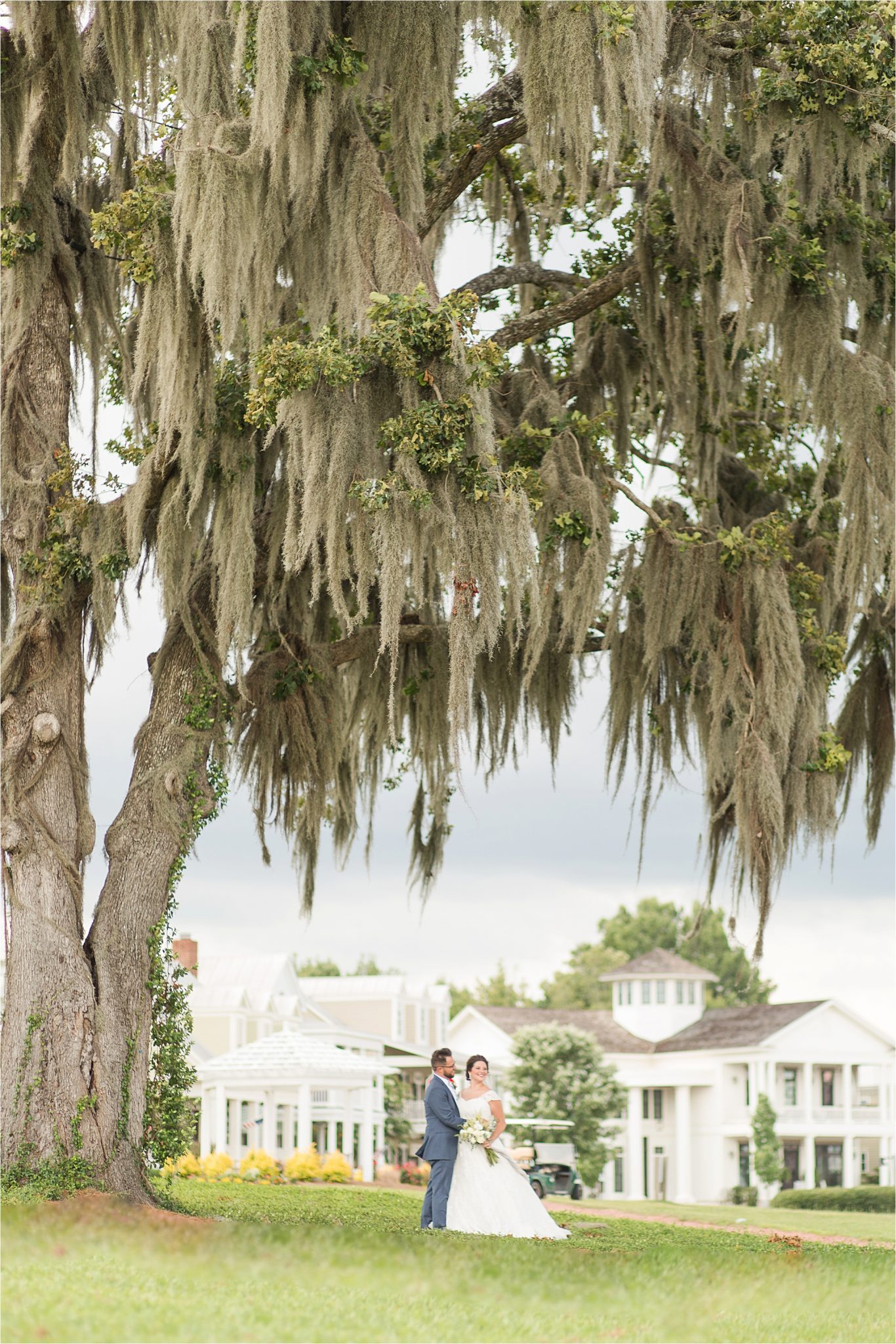 Pastel Themed Wedding-The Chapel at the Waters-Montgomery Alabama Photographer-Miles & Meredyth-Blue Themed Wedding-Navy Blue Groom Attire-Wedding Dress