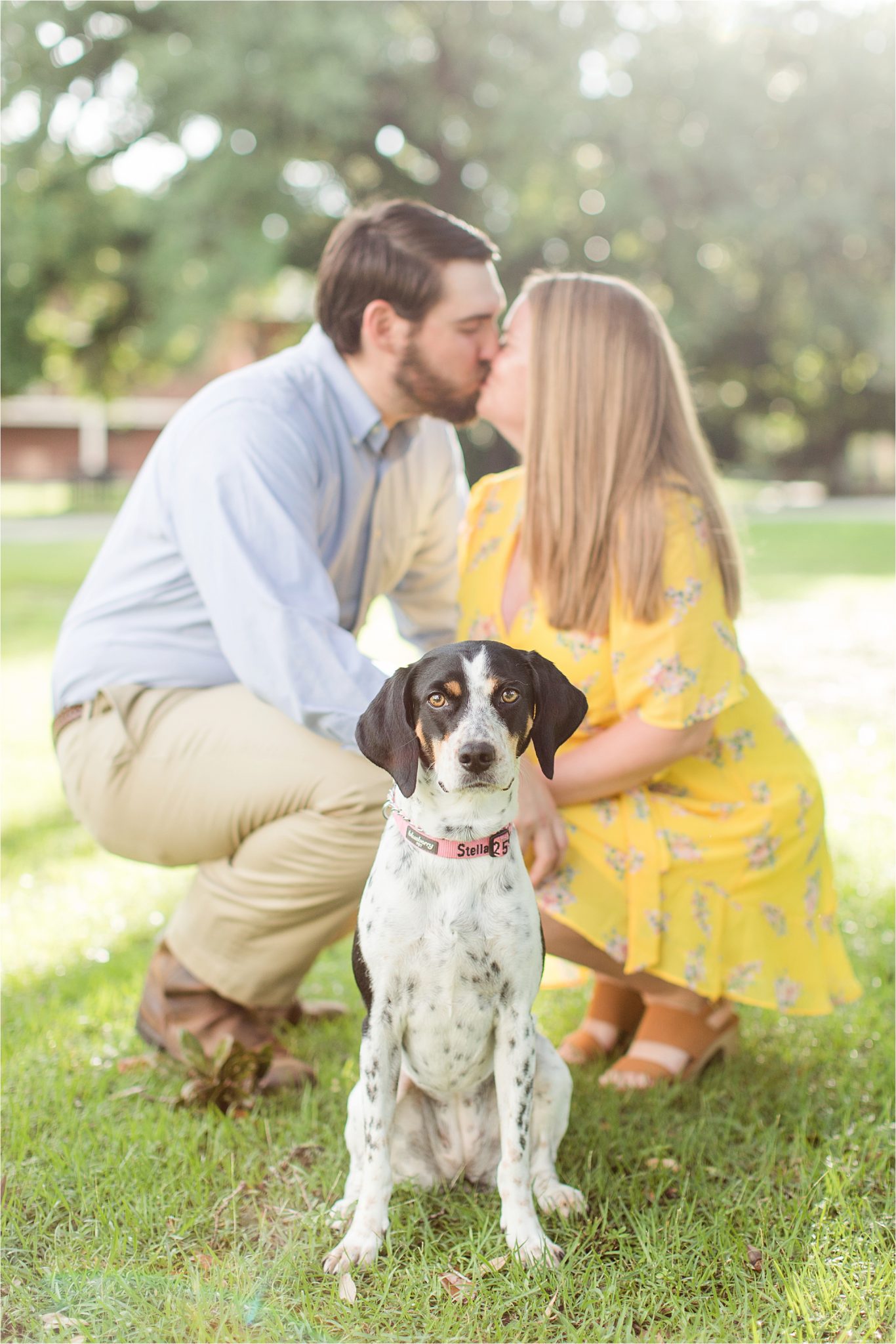 St.Joseph Chapel, Mobile Alabama Photographer, Spring Hill College, Catholic Church Engagement Shoot, Summer Engagement Shoot, Engagement Shoot Inspiration, Engagement Shoot With Pet