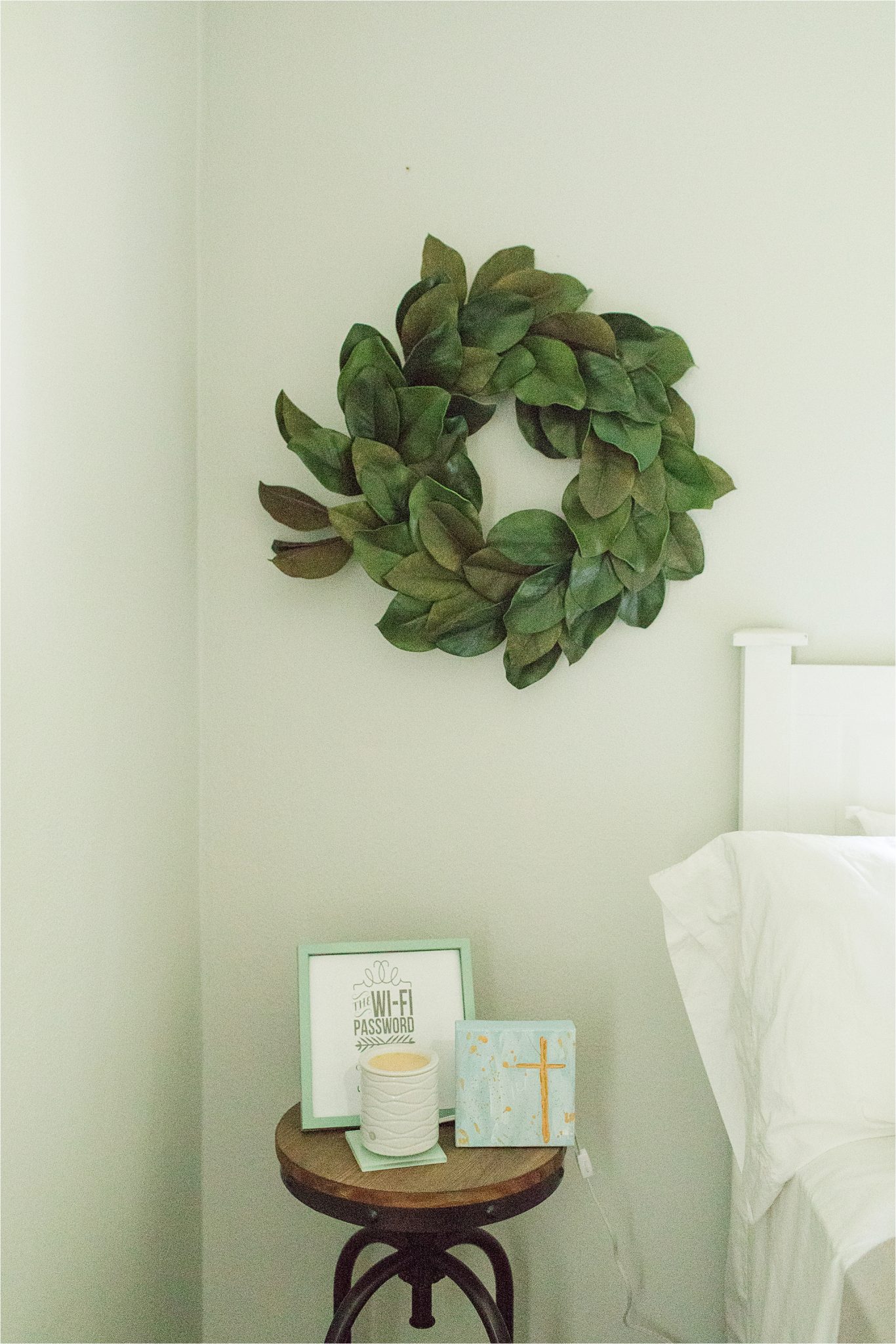 magnolia wreath