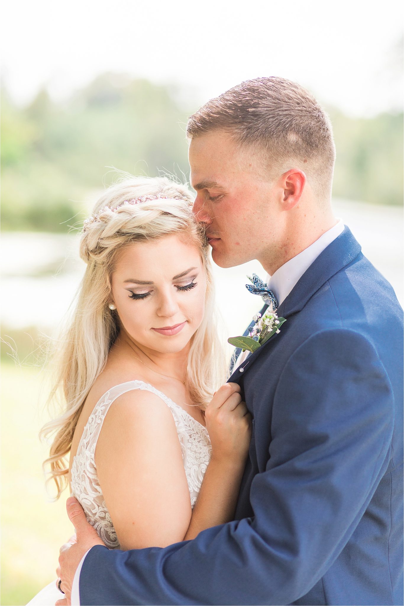 bridal-groom-portraits-photos-blue-suit-bow-tie-first-look-precious-moments