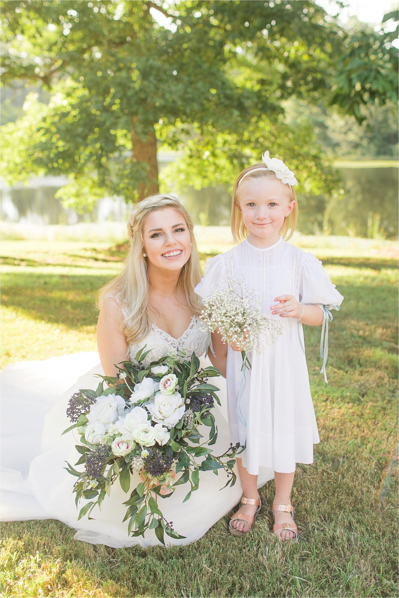 bride-flower-girl-dress-hair-piece